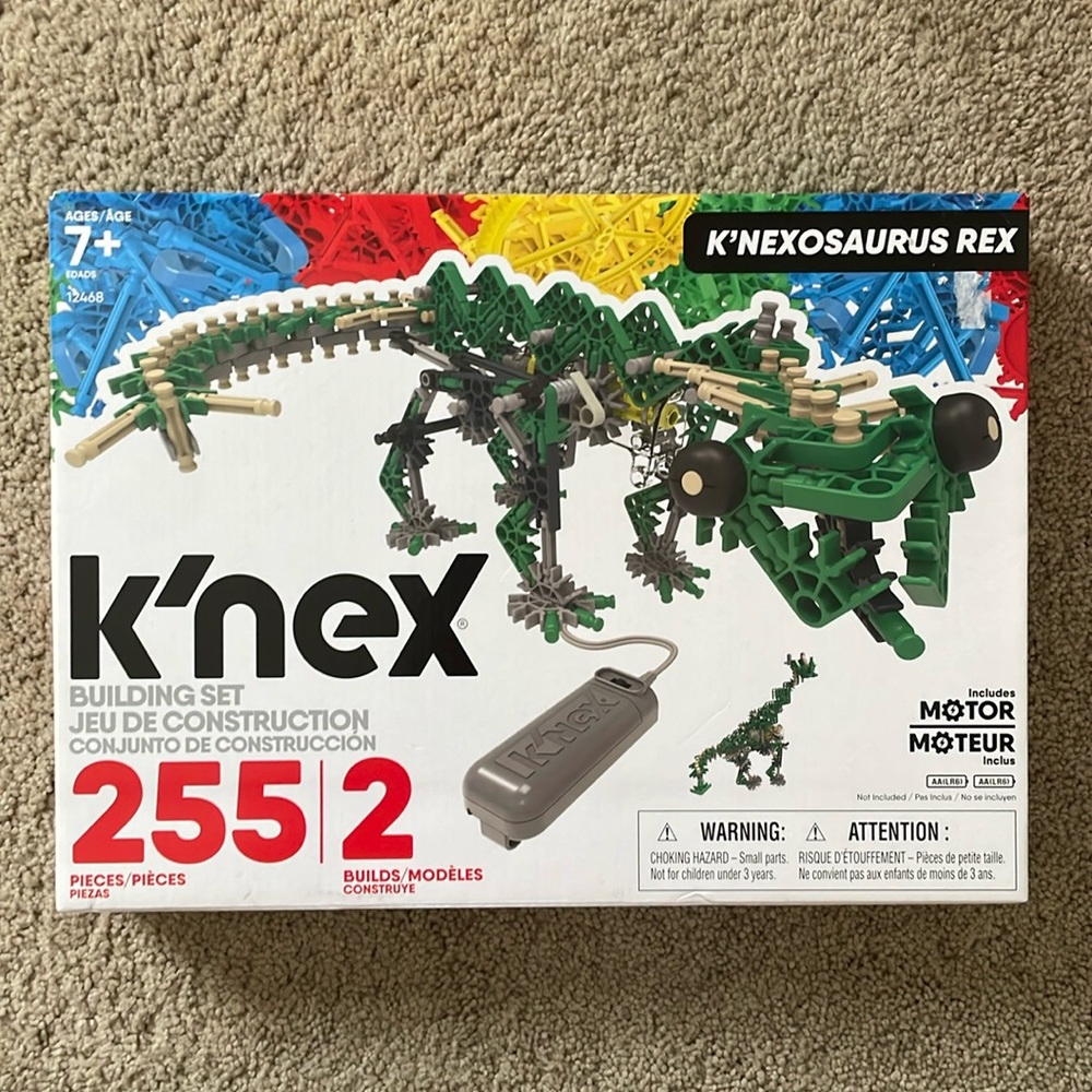 K’nex Motorized Building Set K’nexosaurus Rex